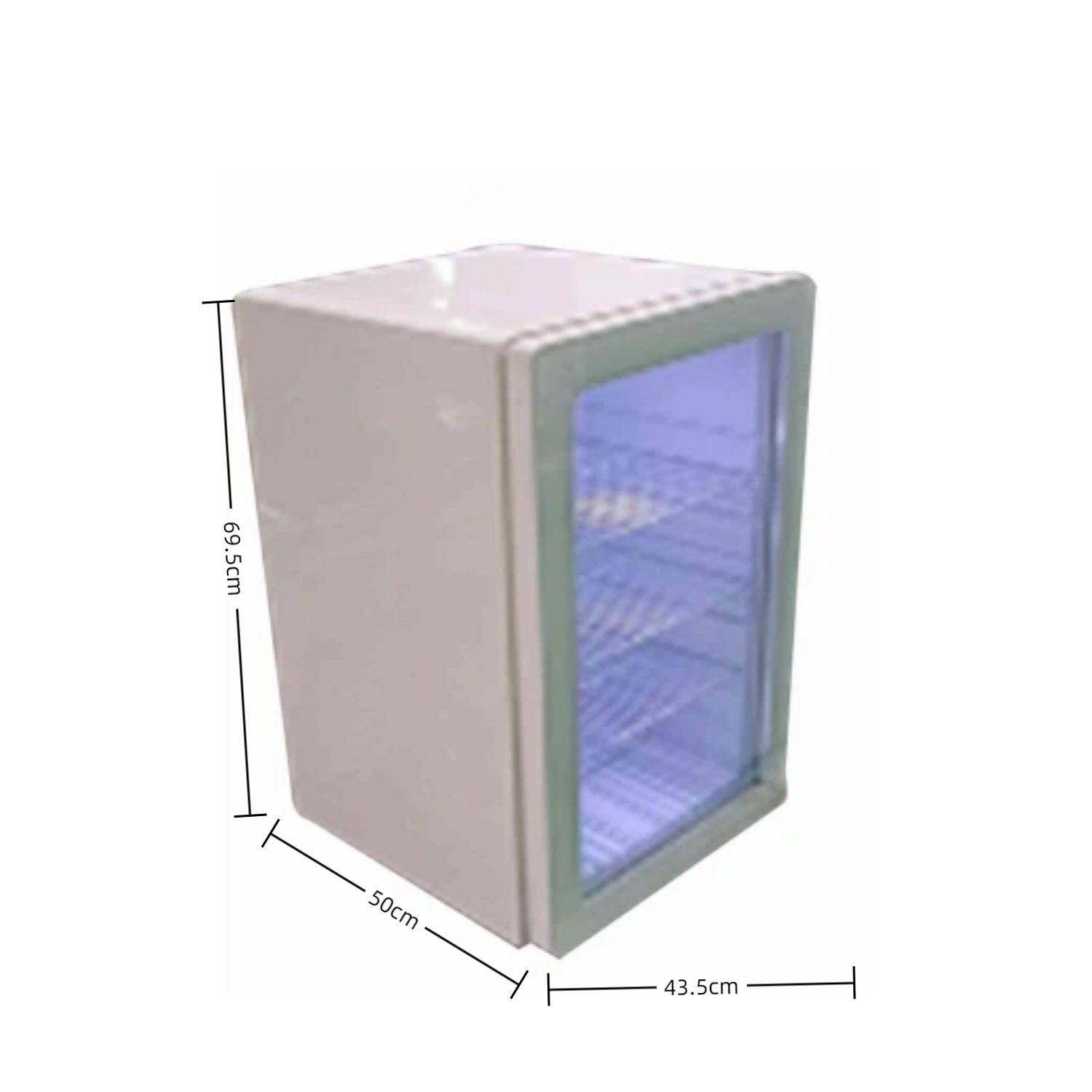 Glass Cabinet Display - Witryna na napoje do hotelu, komercyjna,