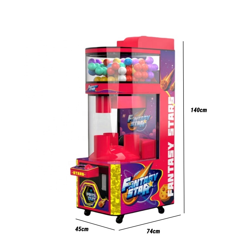 Prize Capsule Toy Machine - Automat na monety z metalowymi zabawkami