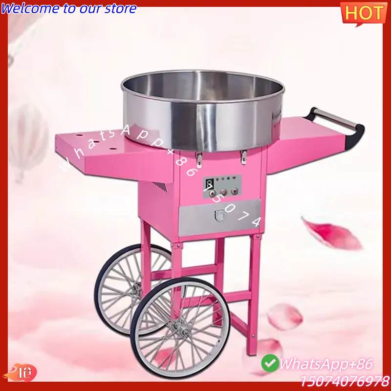 Candy Floss Machine - Profesjonalna elektryczna maszyna do waty cukrowej
