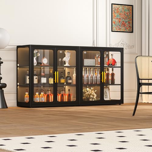 Witryna z szklanymi drzwiami i – Glass Cabinet Display recenzja i cena