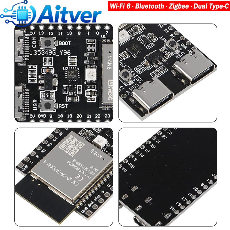 Płytka rozwojowa ESP32 C6 WiFi – Arduino Vending Machine Project recenzja i cena