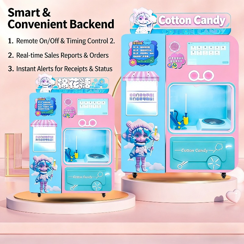 Automat do waty cukrowej FOB z – Candy Vending Machine recenzja i cena