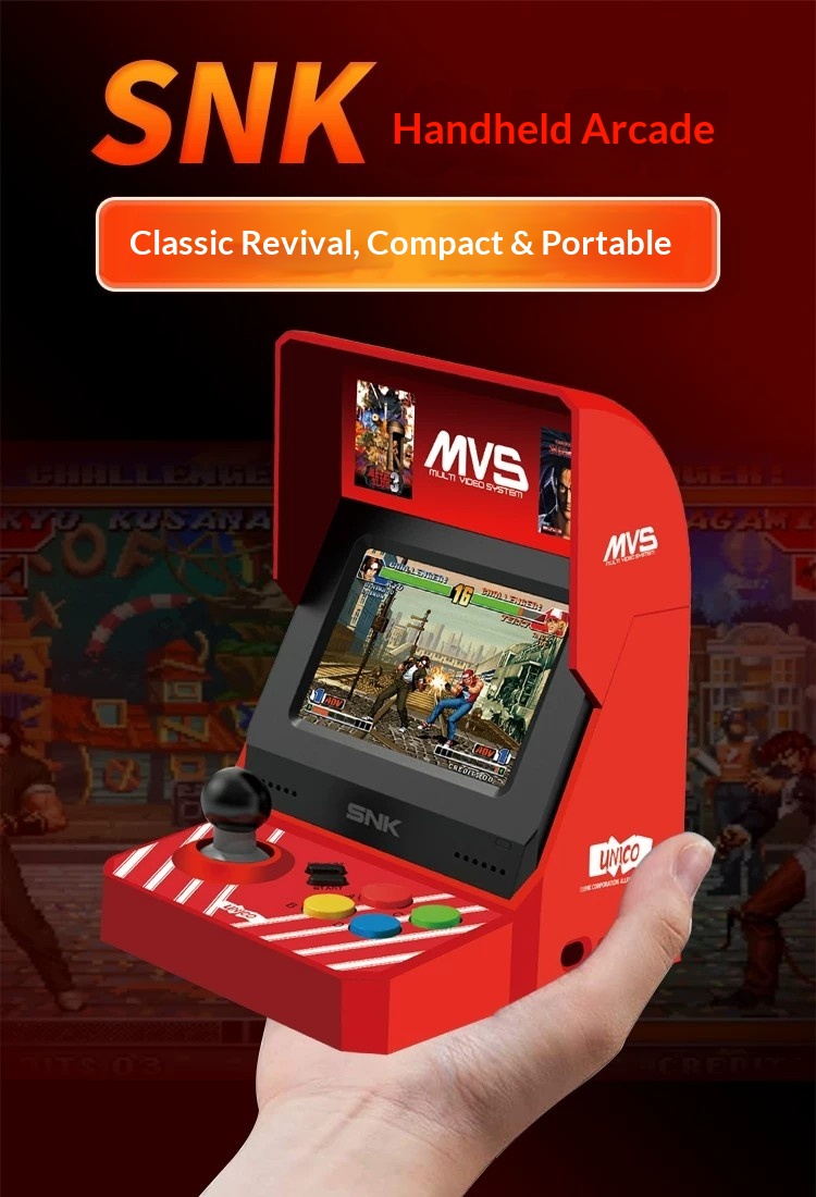 Konsola arcade UNICO MVS Mini  – Arcade Vibes recenzja i cena