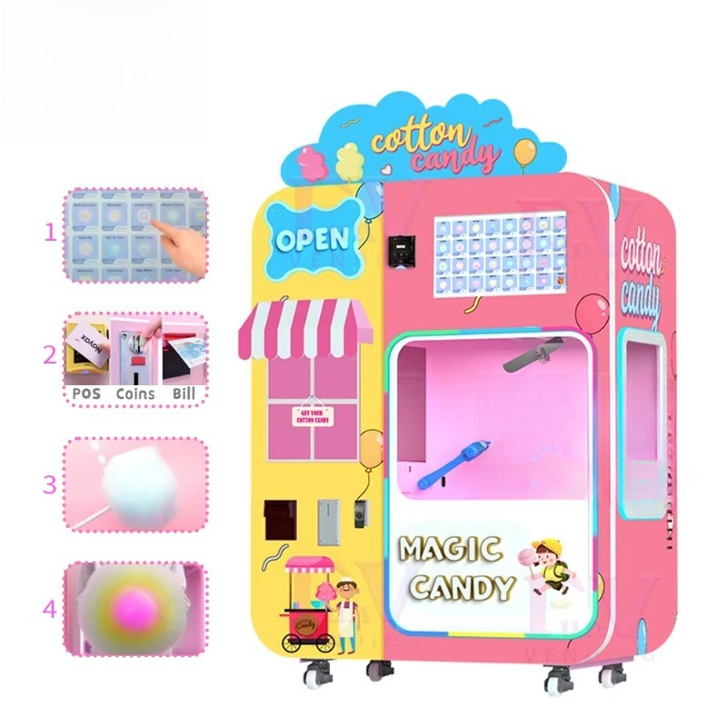 Automat do waty cukrowej w foo – Candy Vending Machine recenzja i cena