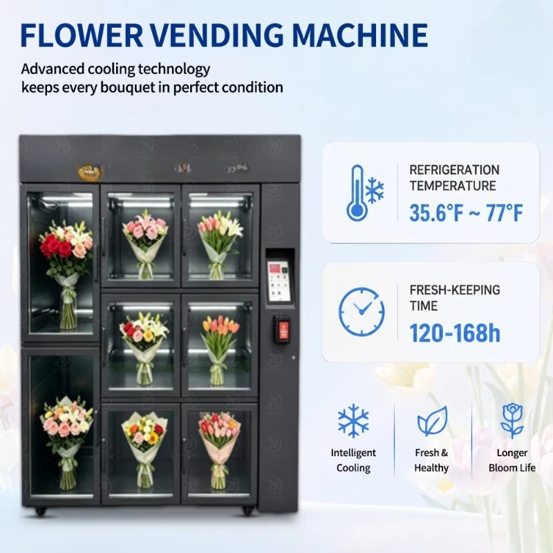 Automat do sprzedaży kwiatów o – Bill Acceptor Vending recenzja i cena