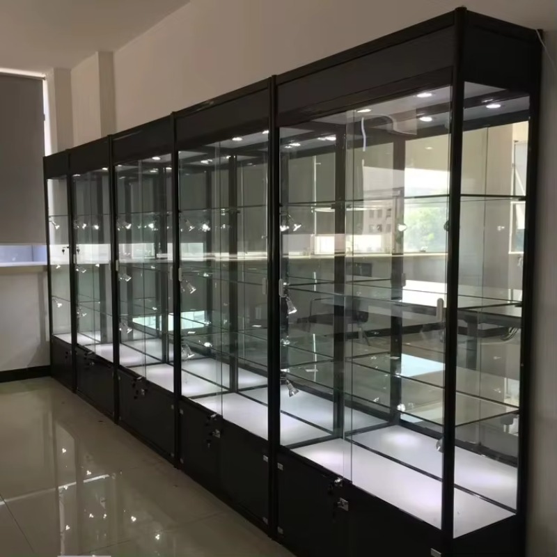 Butikowy centrum handlowe, szk – Glass Cabinet Display recenzja i cena