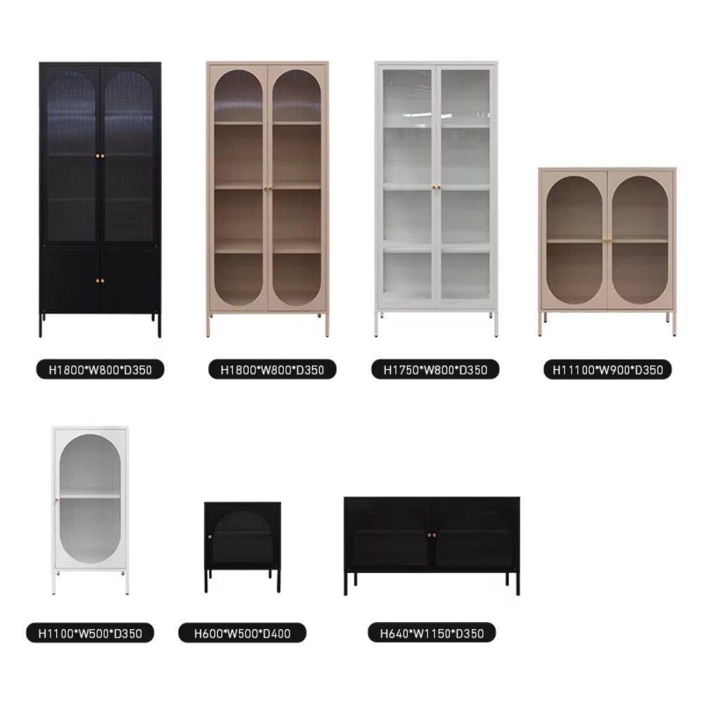 Bar, bufet, wysoka szafka, wit – Glass Cabinet Display recenzja i cena