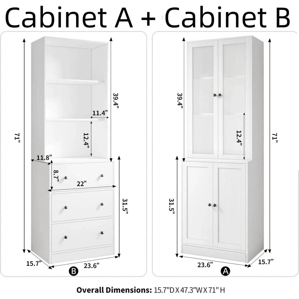 Regał o wysokości 71 cali z mi – Glass Cabinet Display recenzja i cena