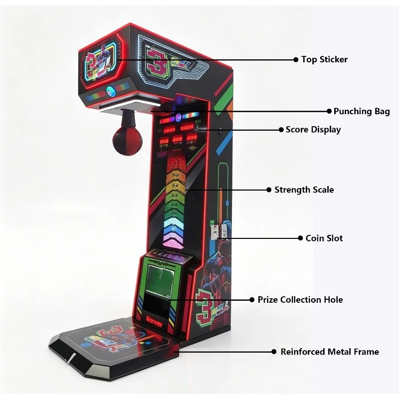 Symulator boksu, elektroniczny – Arcade Games & Vending Llc Photos recenzja i cena