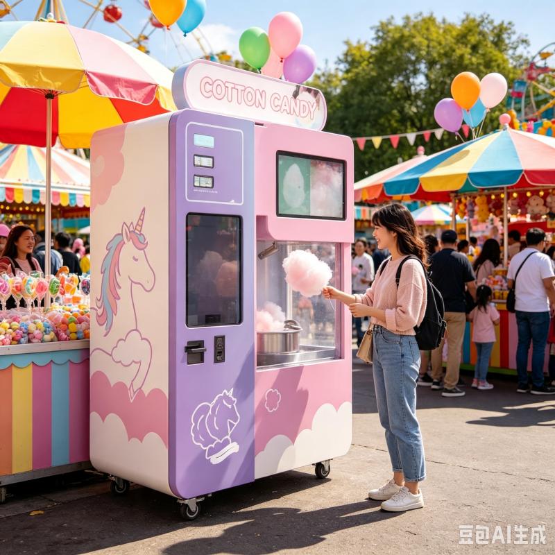 Spersonalizowany automat do sp – Candy Floss Machine recenzja i cena