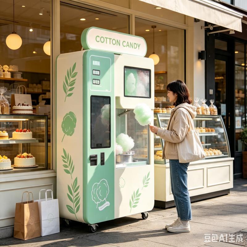 Spersonalizowany automat do sp – Candy Floss Machine recenzja i cena