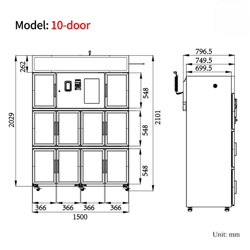 Automat do sprzedaży kwiatów z – Bill Acceptor Vending recenzja i cena